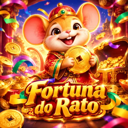 Tela do Fortune Mouse com ratinho da fortuna e moedas